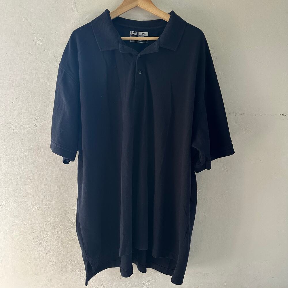 5.11 Tactical Series Short Sleeve Polo Shirts Lot Of 3 Black / Blue Size 3XL - Picture 10 of 13